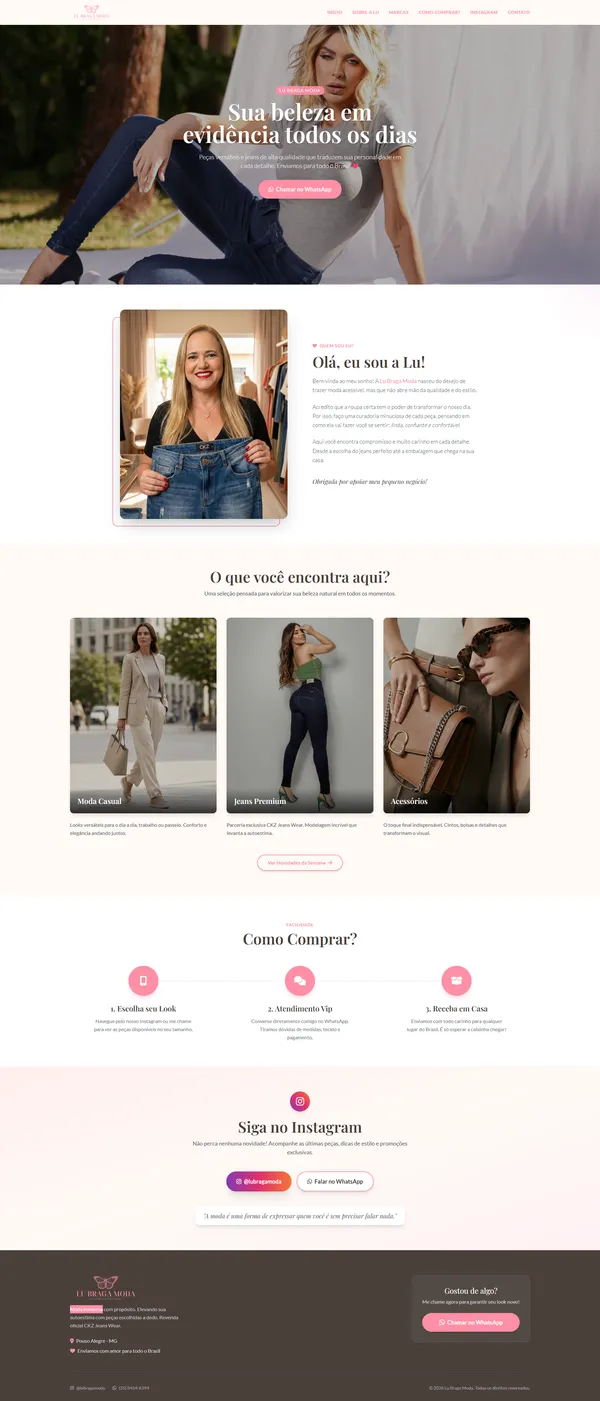 Projeto Lubraga Moda - Moda Feminina